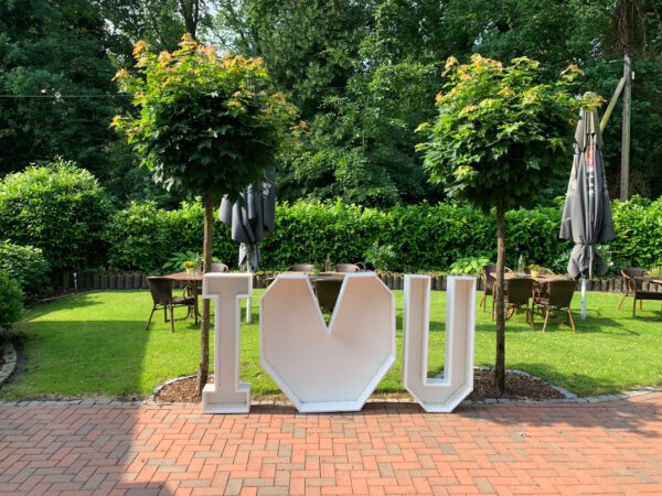 XXL Leuchtbuchstaben „I ♥️ U“ – Bild 7