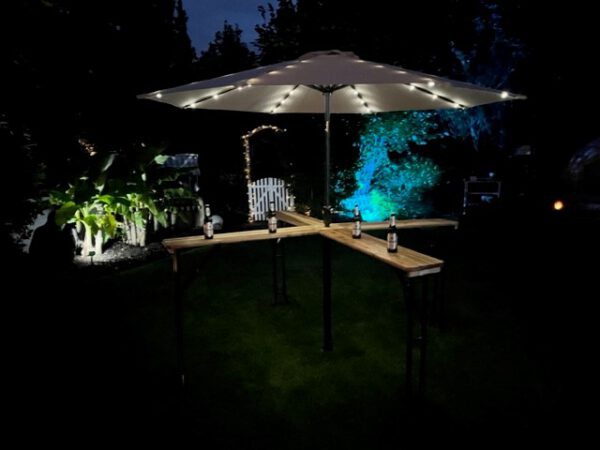 Stehtisch Quattro beleuchtet – Bild 6