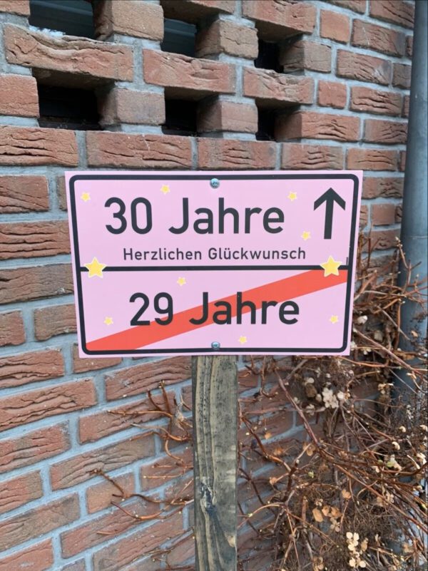 30 Geburtstag – „Türklinken putzen“ Set III – Bild 5
